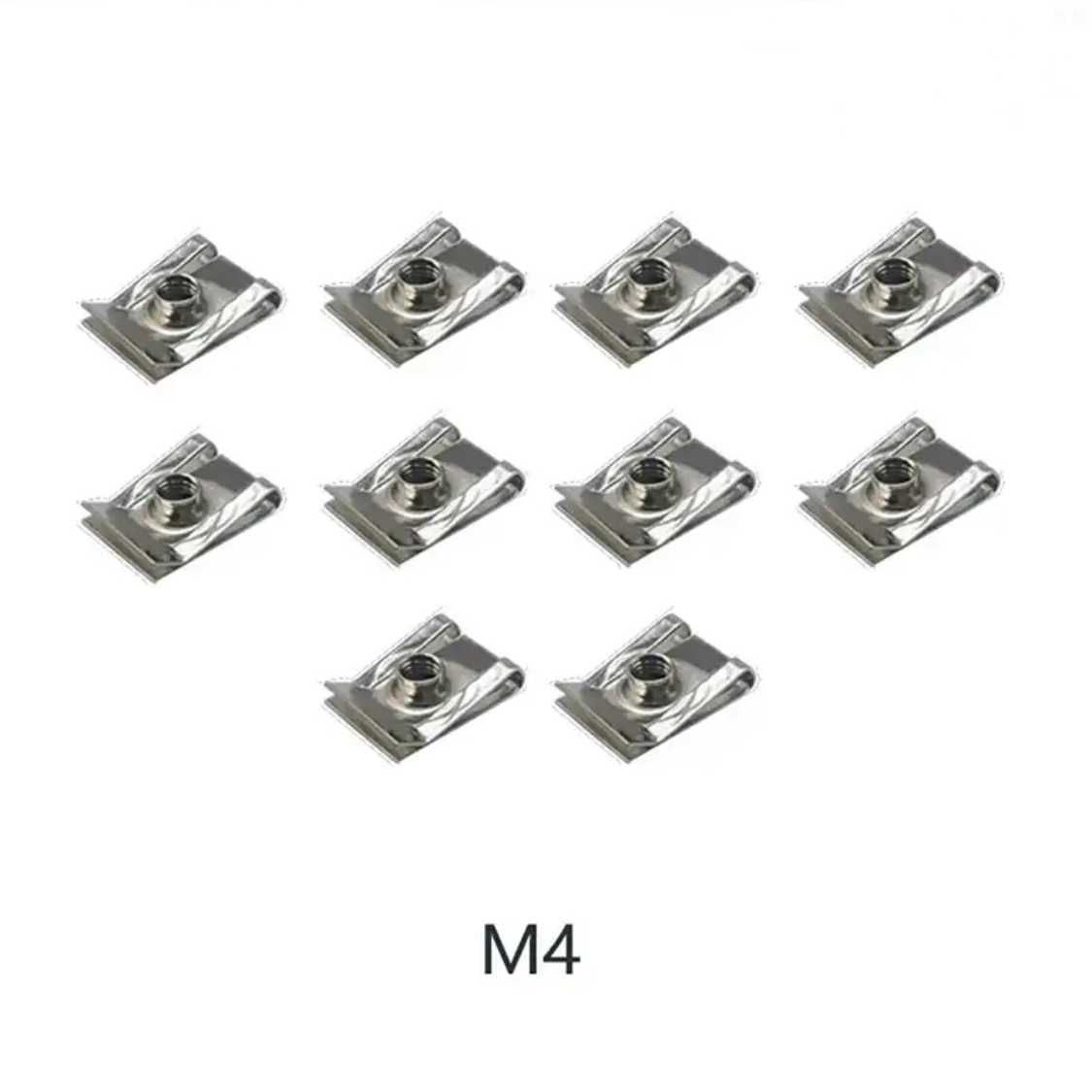 Molas metálicas carenagem aço inoxidável M4 M5 M6 M8