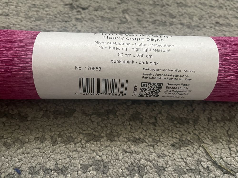 Papel crepe florista 50x250cm