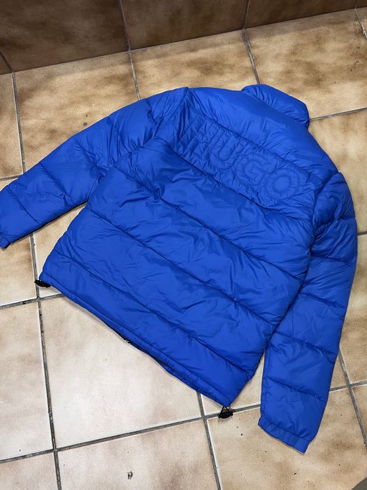 Куртка пухова Hugo Boss чоловіча нова синя зимова тепла бос casual new