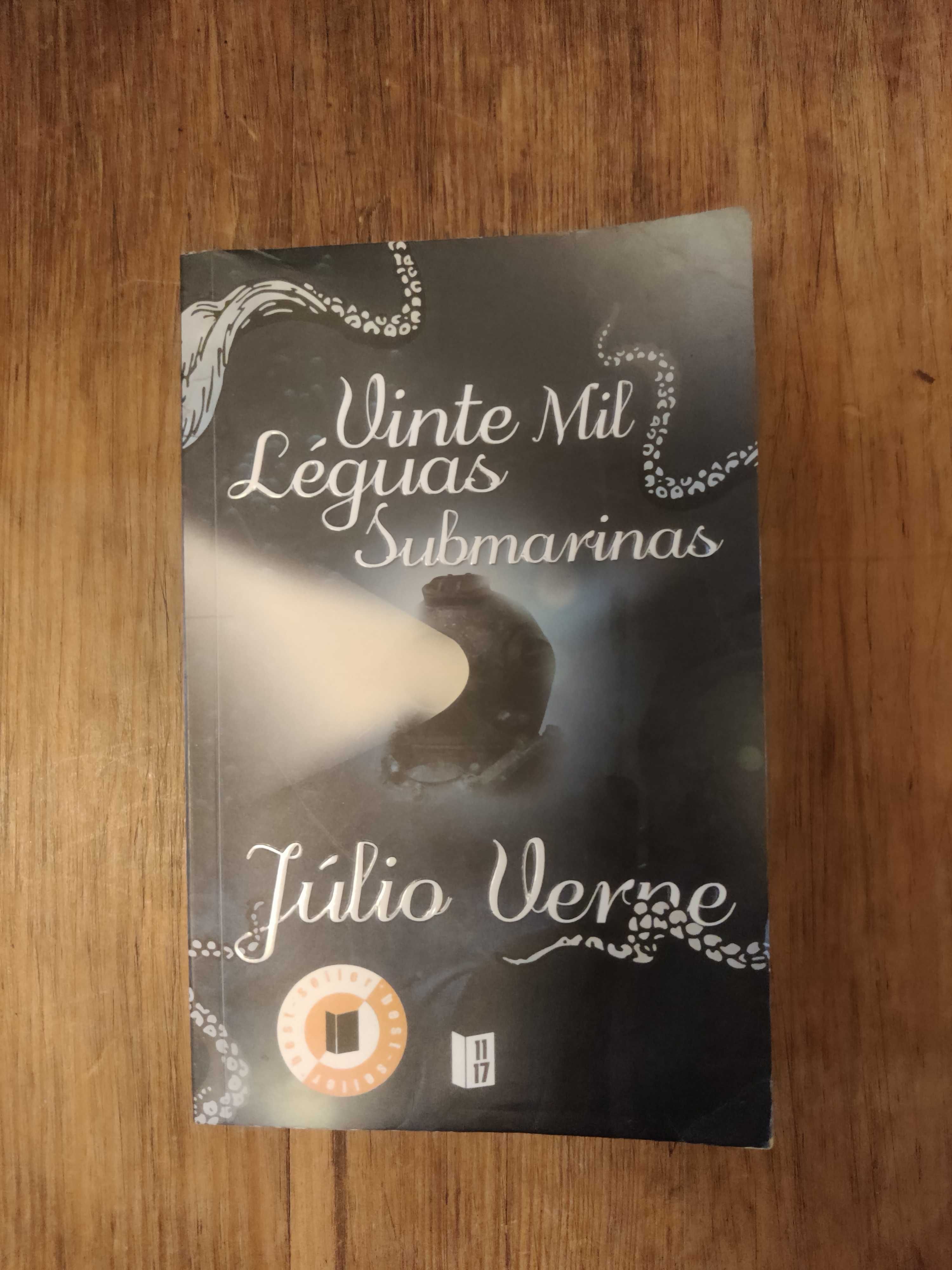 Livro Vinte Mil Léguas Submarinas de Júlio Verne