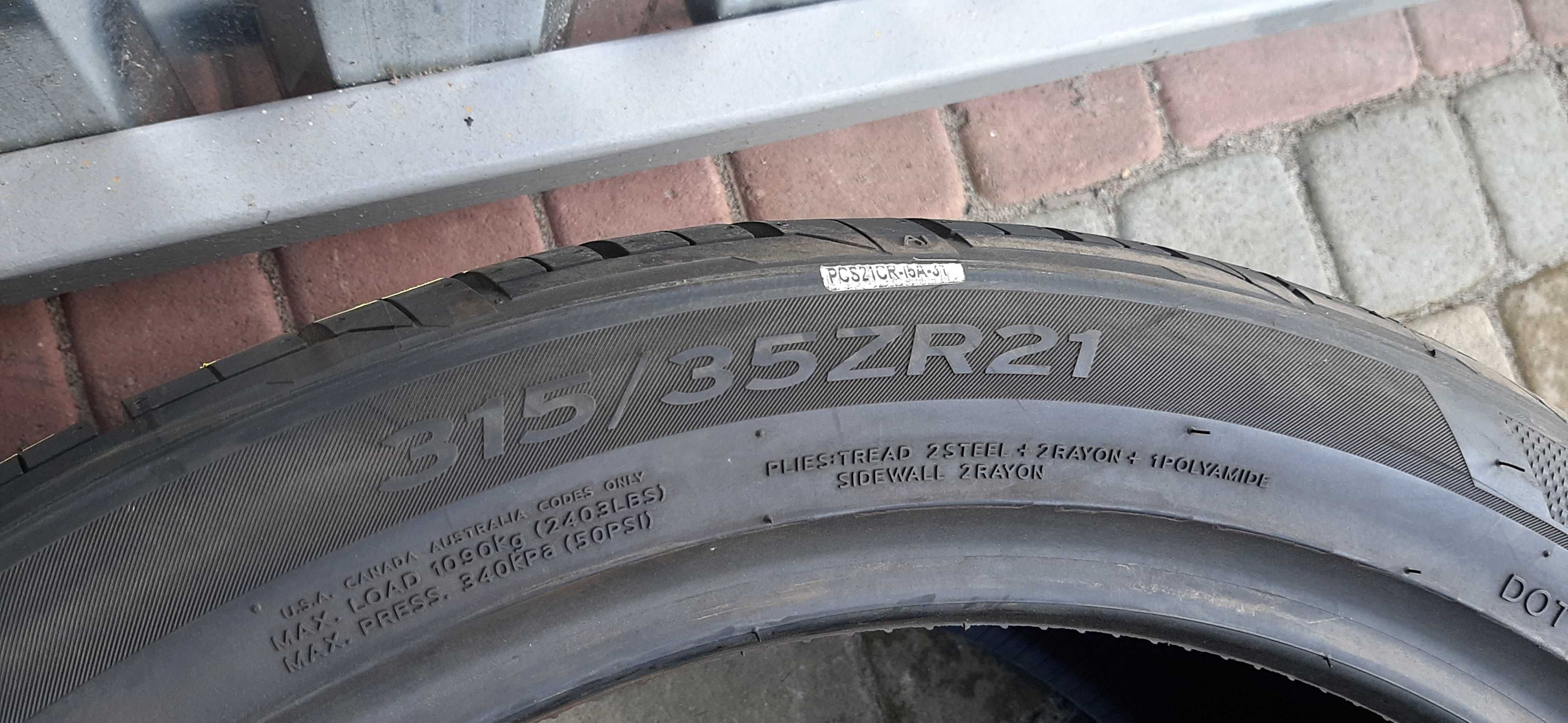 Резина літня Нова 315/35 R21 Hankook Ventus S1 Evo3 SUV (арт. 7134)