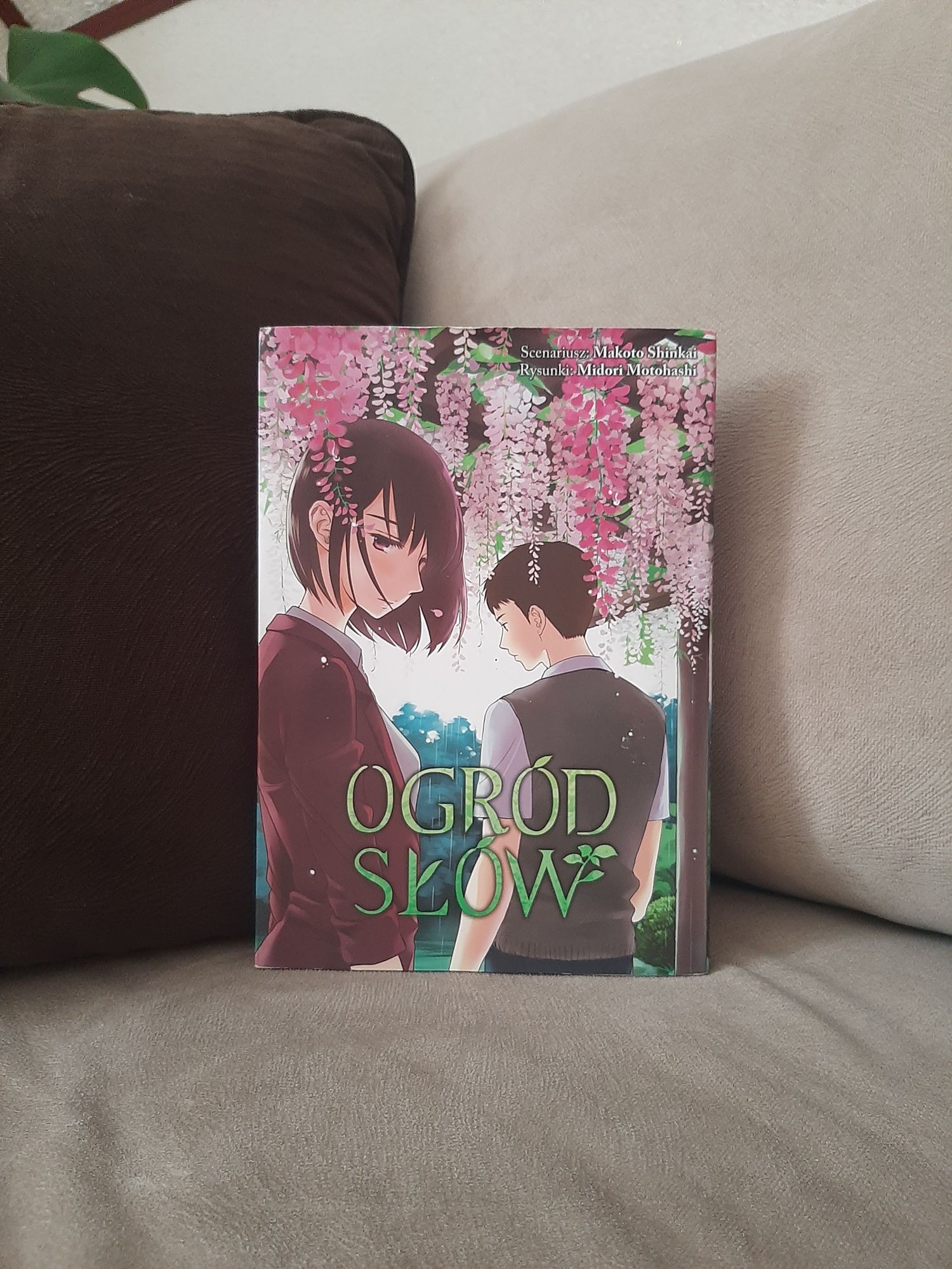 Manga Ogród Snów studio jg makoto shinkai midori motohashi