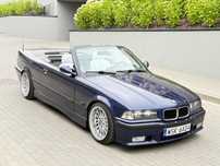 BMW E36 Cabrio 320i | 1994 | Montrealblau | M-pakiet | R6 | Manual