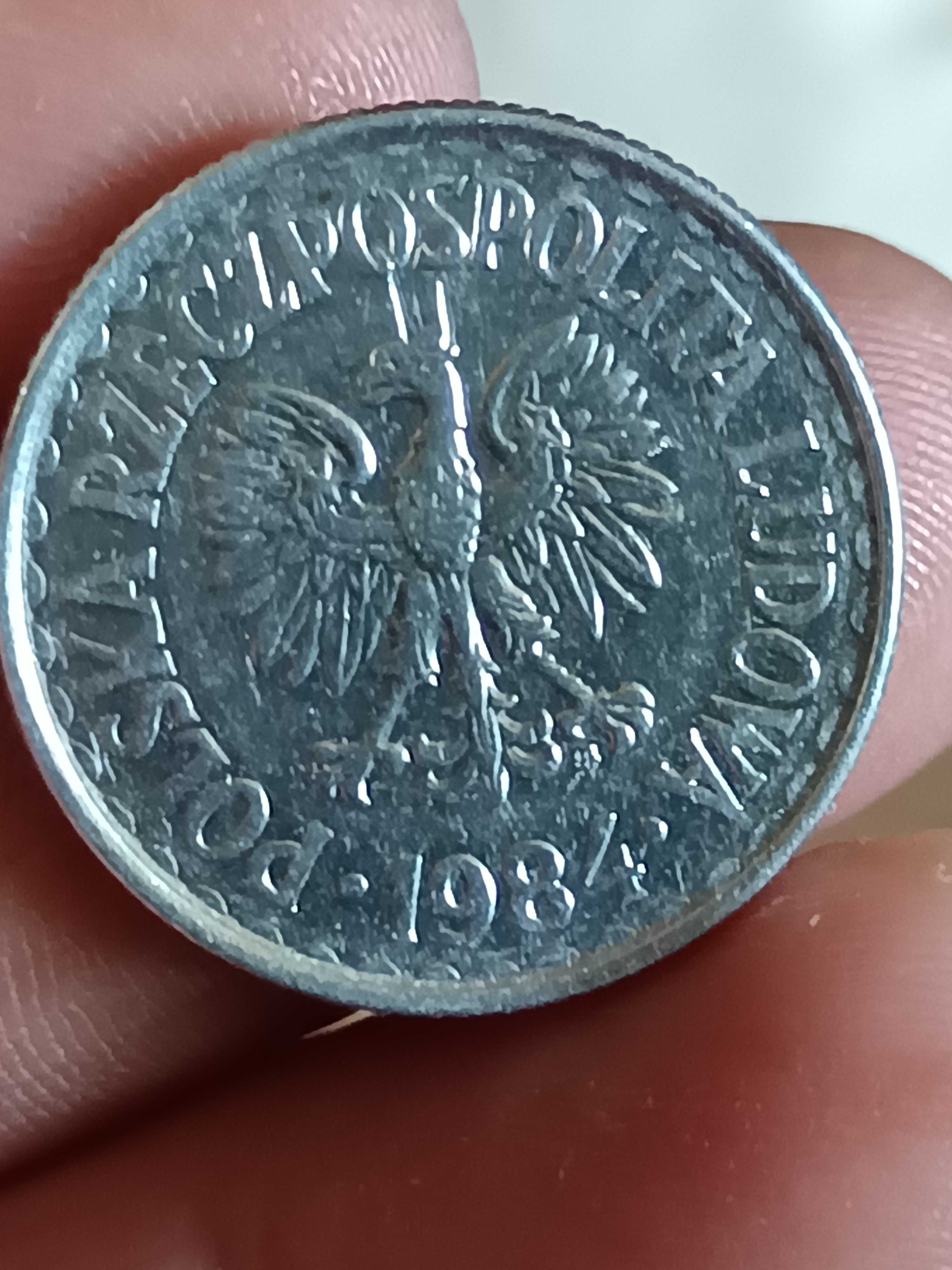 Sprzedam druga monetę 1 zloty 1984 r