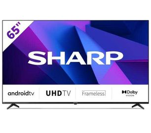 Nowy TV 65 cali SHARP 65FN2EA Android TV Dolby HDMI 2.1 Gwara.2 lata