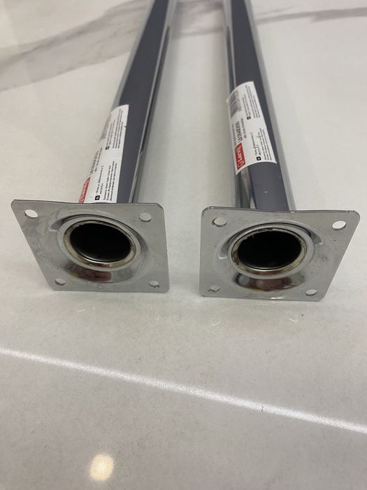 Ніжка меблева кругла Larvij хром (L61R40CH30)