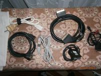Przewody USB, euro ,zasilanie komputera, cinch, w sumie 6 sztuk