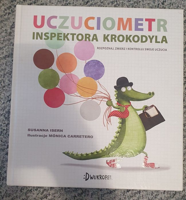 Książka "Uczuciometr Inspektora Krokodyla"