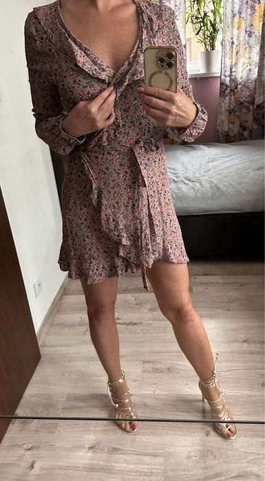 DeeZee sukienka w kwiatki mini rozm. S/M