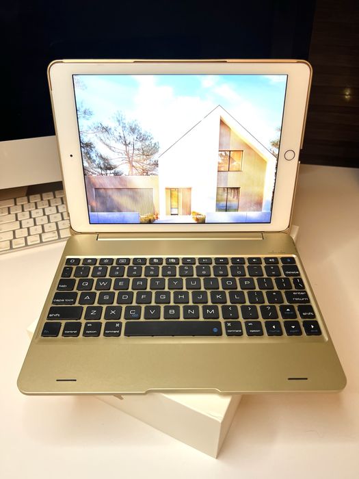 iPad 6. generacja 128 GB Wi-Fi + Cellular + Etui z klawiaturą