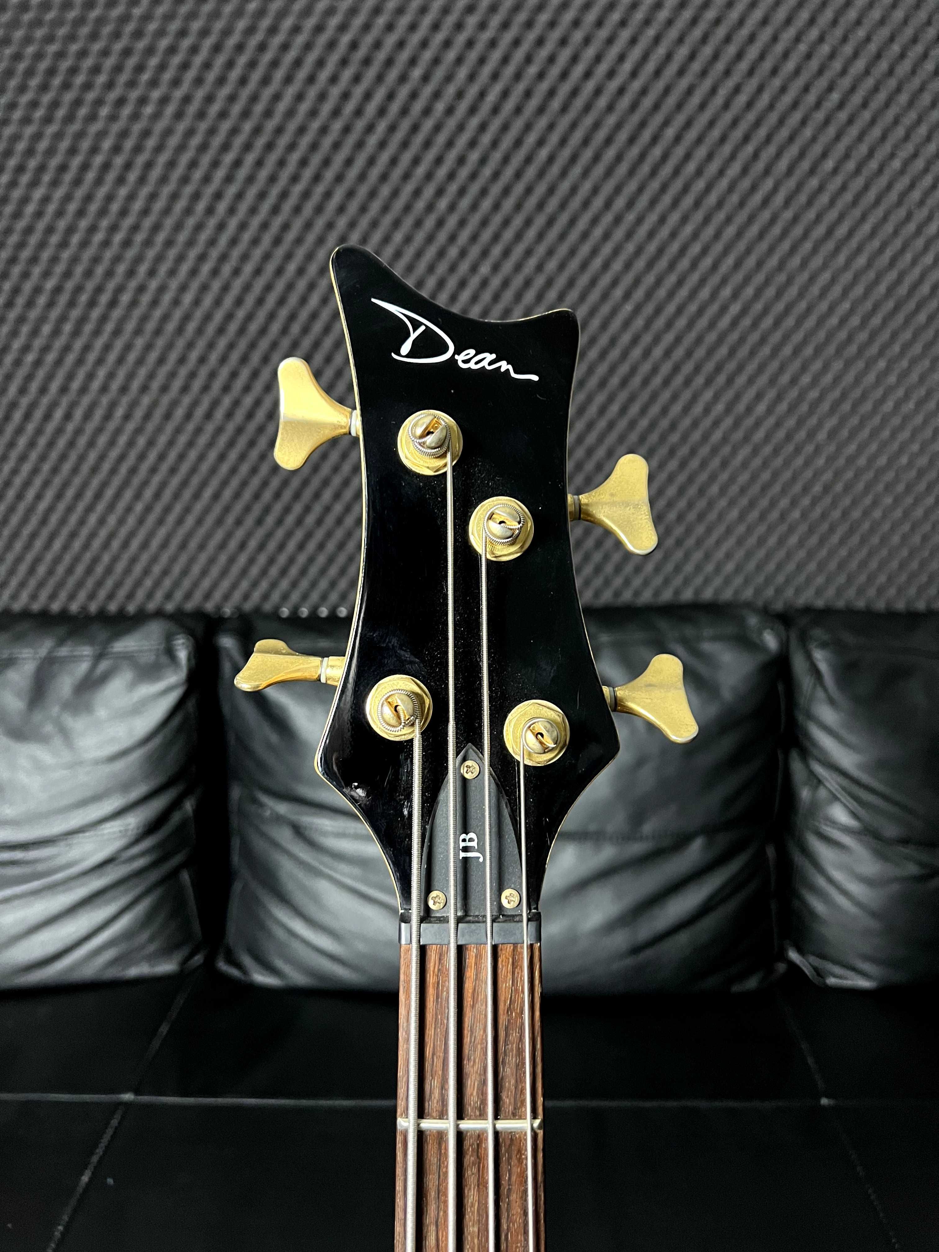 Dean Jeff Berlin Player Signature Bass Mid-2010 - Trans Braziliaburst