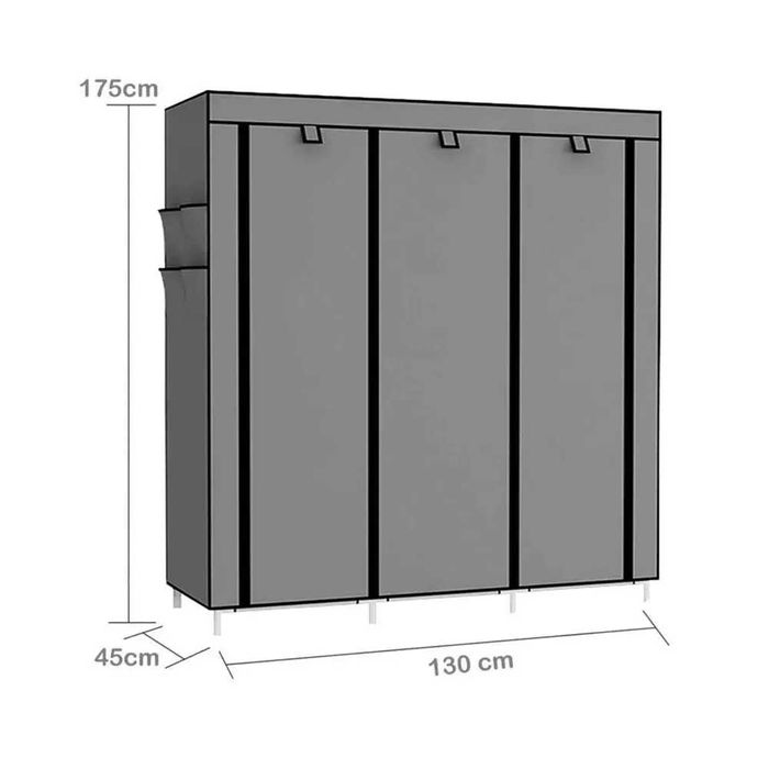 Шафа текстильна складна гардероб для вещей шкаф для одежды