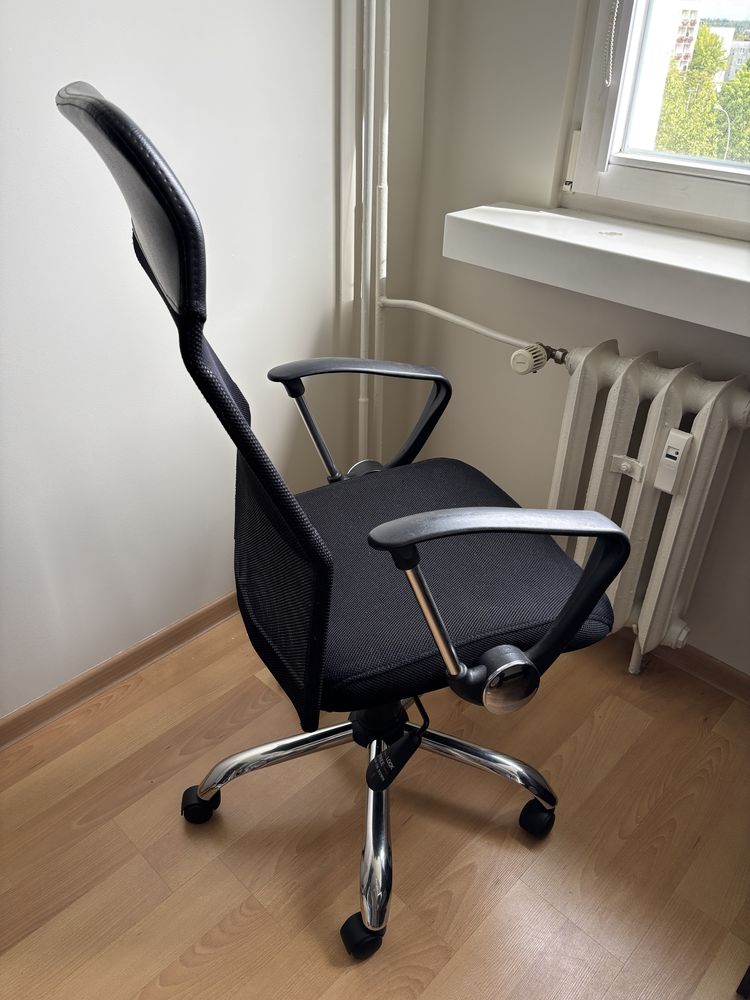 Fotel obrotowy VOX Berber Black - czarny