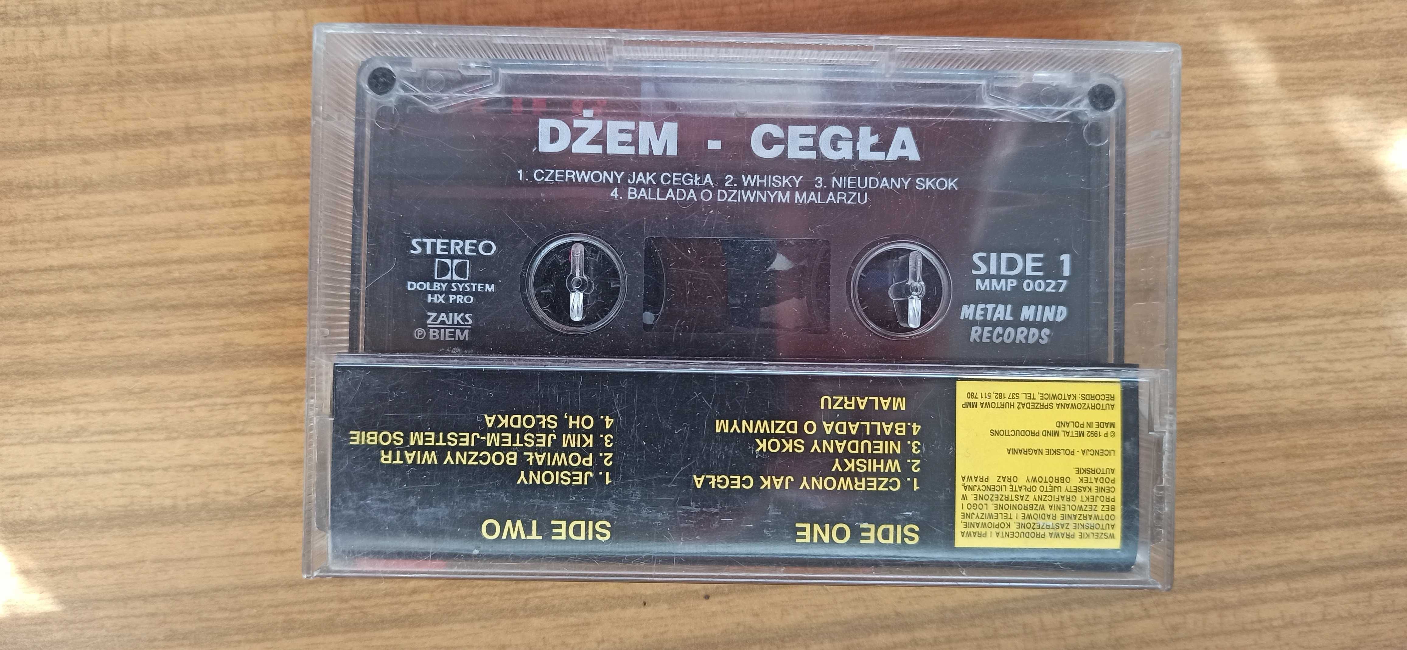 Dżem Cegła kaseta audio