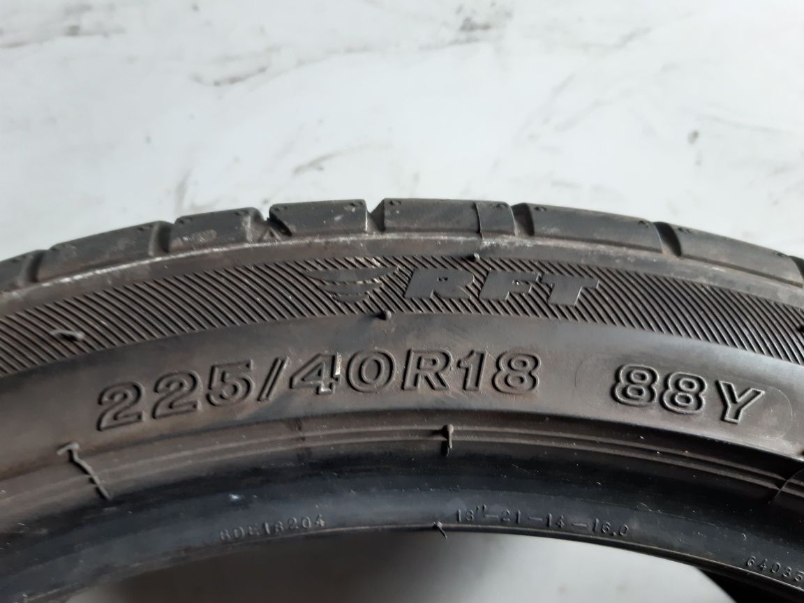 Opony letnie 225/40R18 RSC Bridgestone montaż w cenie