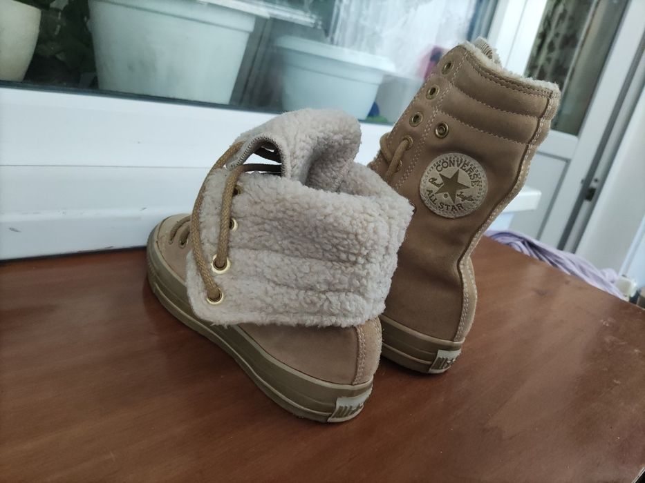 Кожаные ботинки Converse оригинал