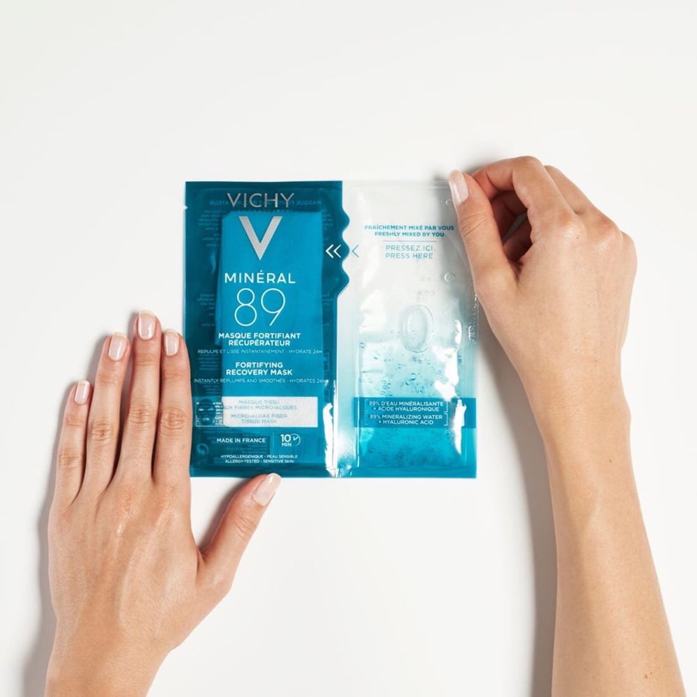 Експрес-маска тканинна Vichy Mineral 89 Fortifying Recovery Mask