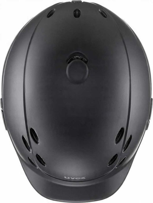 Kask jeździecki Uvex Reithelm Onyxx r. 3XS-XS 49-54 cm czarny mat