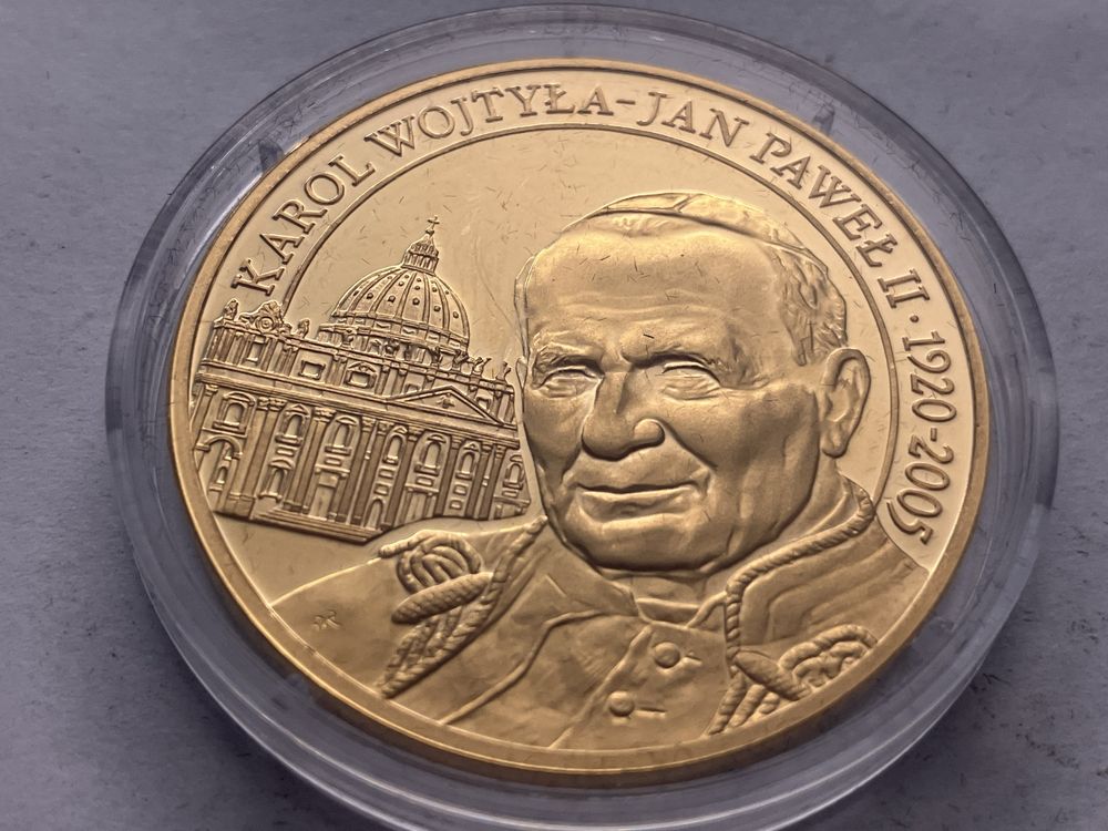 Medal - Wielcy Polacy - Karol Wojtyła - Jan Paweł II