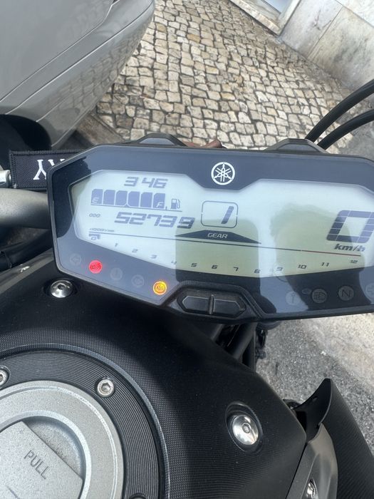 Yamaha MT 07 55kw Akrapovic + escape Original + Extras