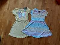 Sukienki 5 lat nowe, komplet dla dziewczynki