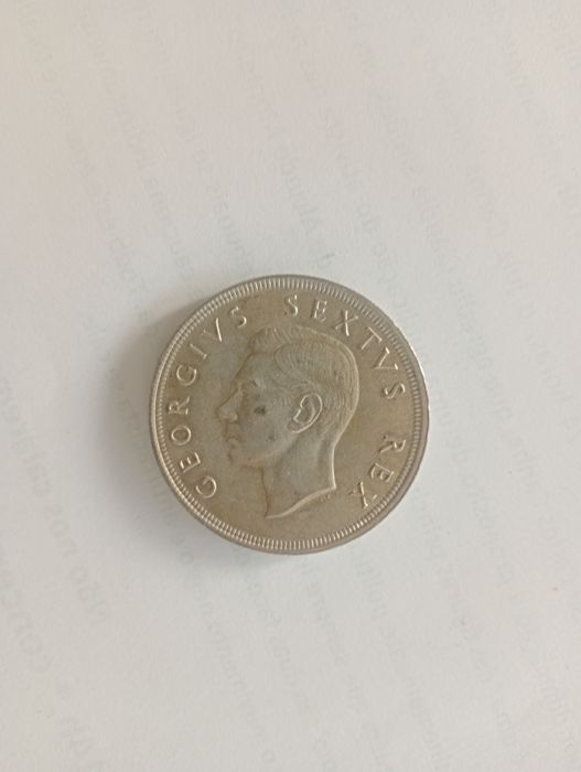 Moeda África Sul prata 1952
