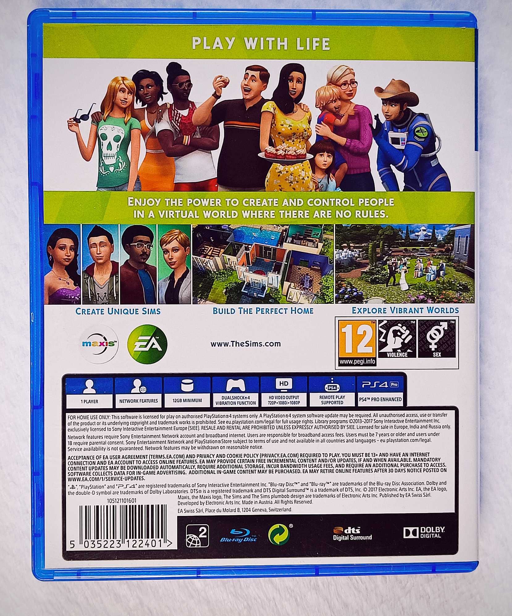 The Sims 4 PL Napisy PS4