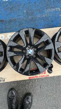 Goauto диски BMW 5/120 r17 et34 8j dis72.6 на VW t5 t6 чорні як нові