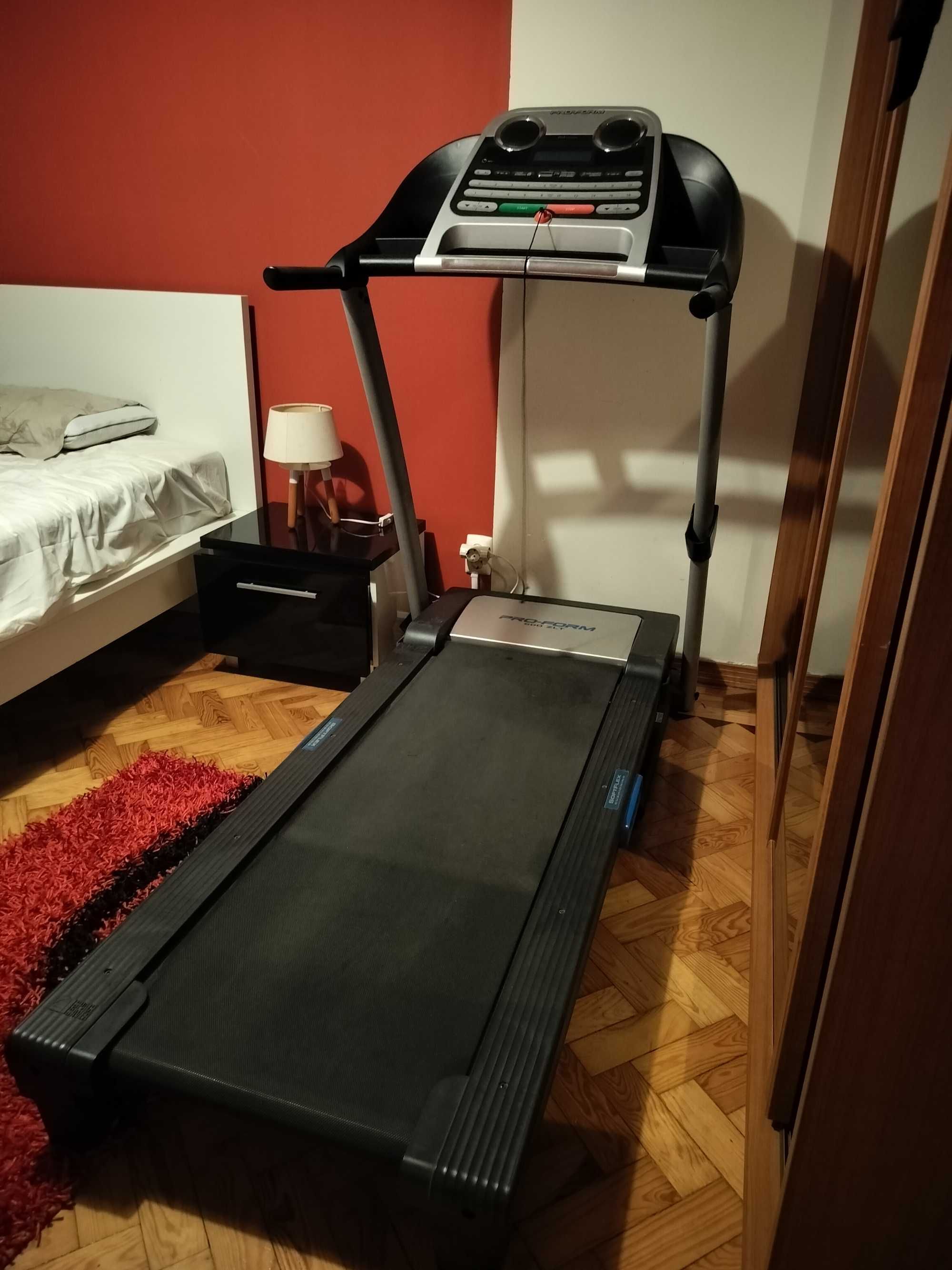 Passadeira de corrida e caminhada Inclinavel - como nova