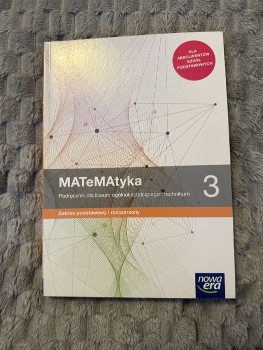 MATeMAtyka 3. Liceum i technikum. Podręcznik. Zakres podstawowy i rozs