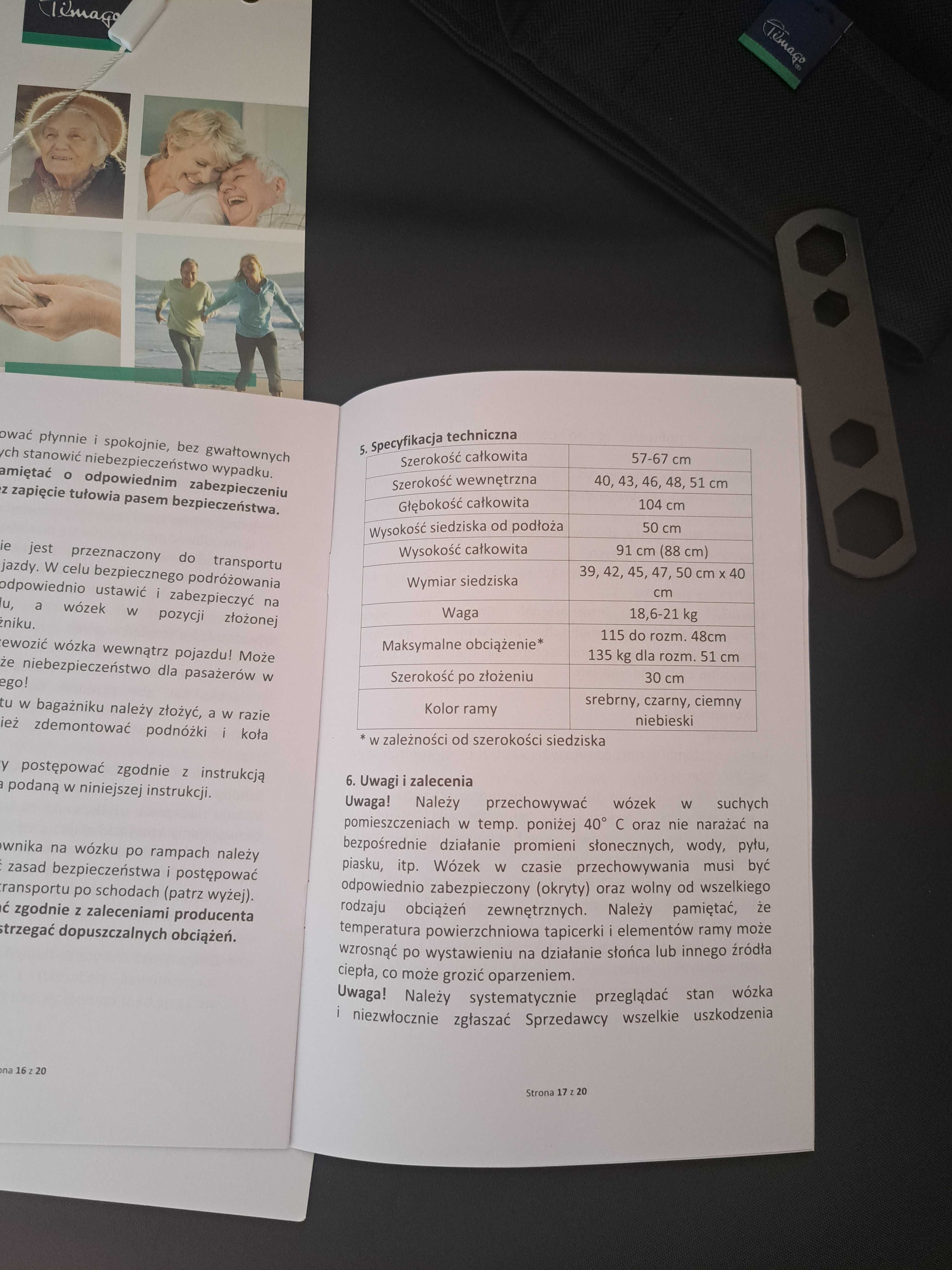 Wózek inwalidzki