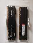 Pamięć HyperX Fury, DDR4, 8 GB, 2400MHz, CL15 (HX424C15FB2/8)
