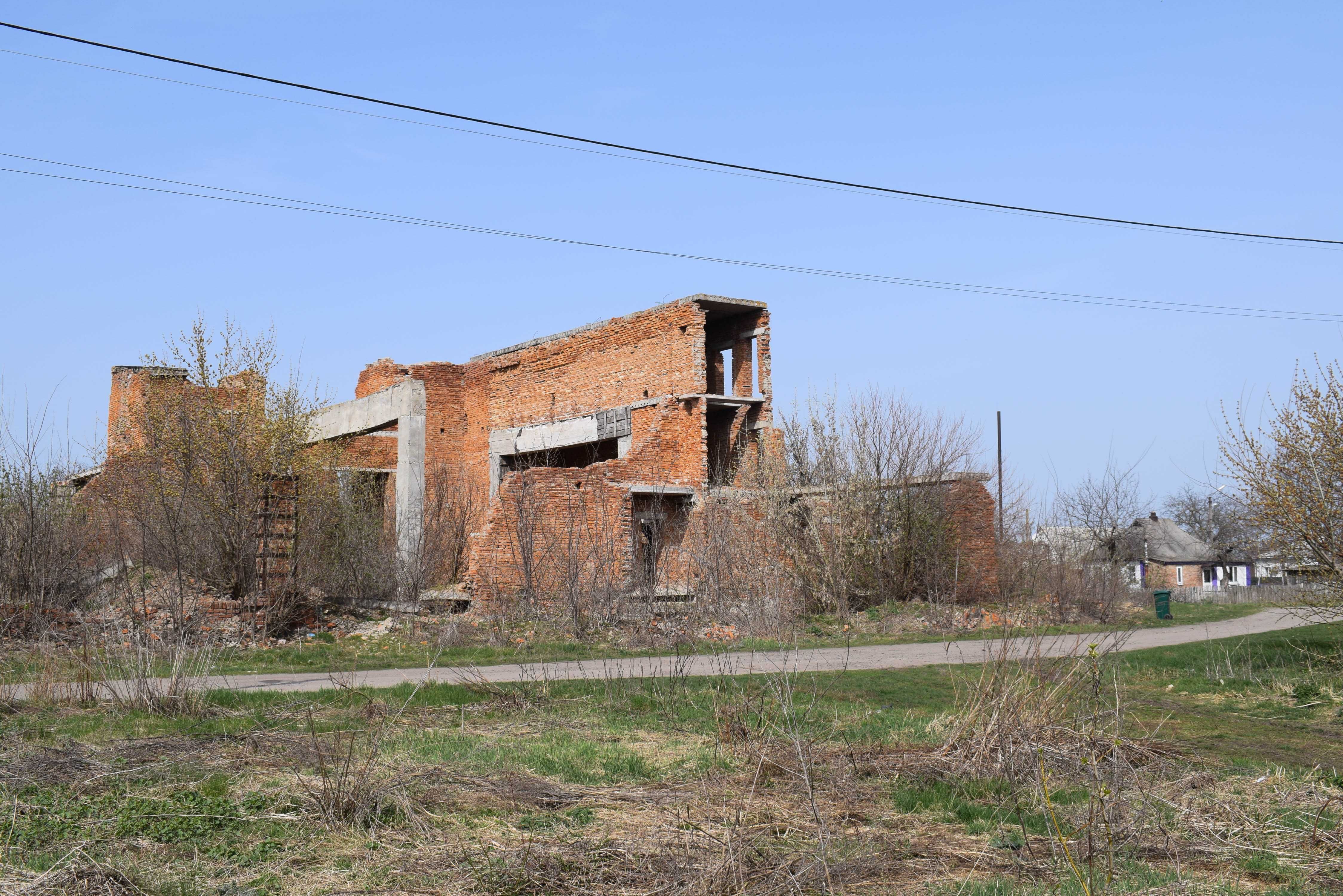 Об'єкт незавершеного будівництва, Будинок культури, смт. Оржиця