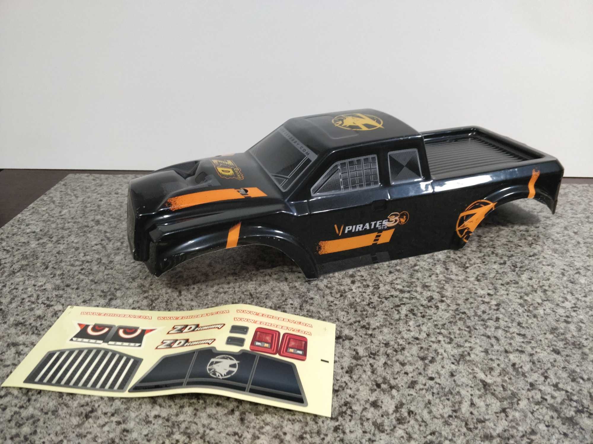 Кузов корка RC машинок 1/8 багги трагги (hpi hsp traxxas arrma losi)