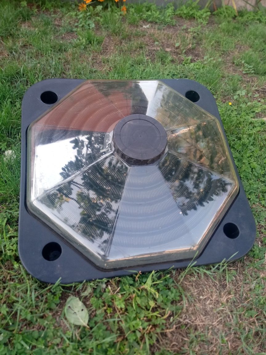 Solarny podgrzewacz basenowy 72x72cm Kolektor słoneczny basenowy wody