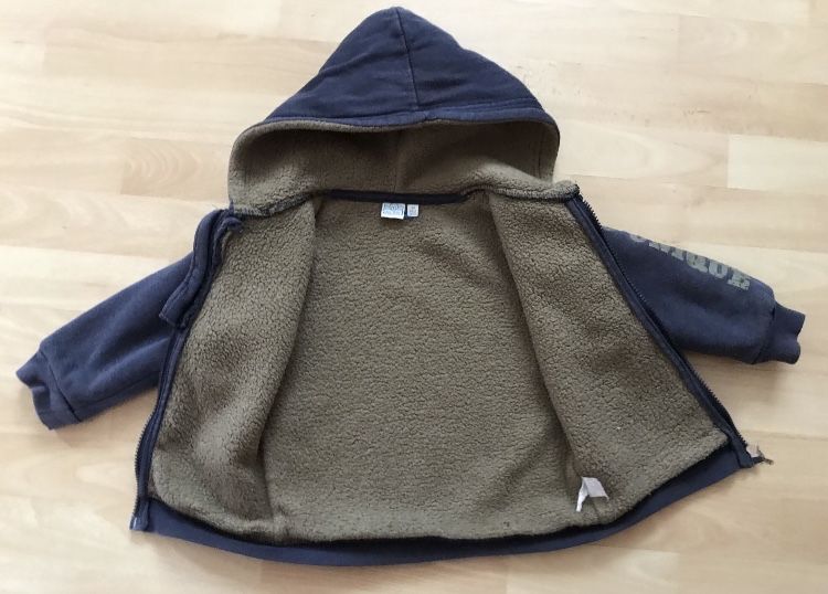 Лот за 85 грн. Тепла кофта на флісі, реглан, штани на ріст 86-92  см