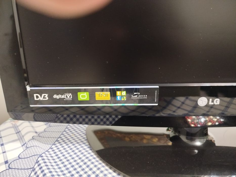 Televisão LG a funcionar