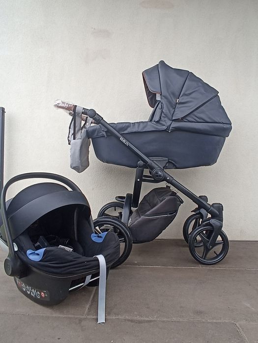 Wózek 2/1 Bebetto Luca pro gondola plus fotelik cybex