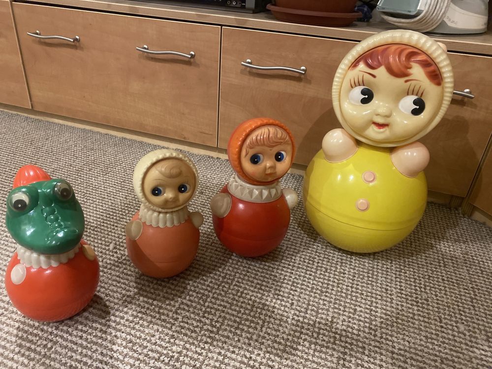 Неваляшка винтаж 70х