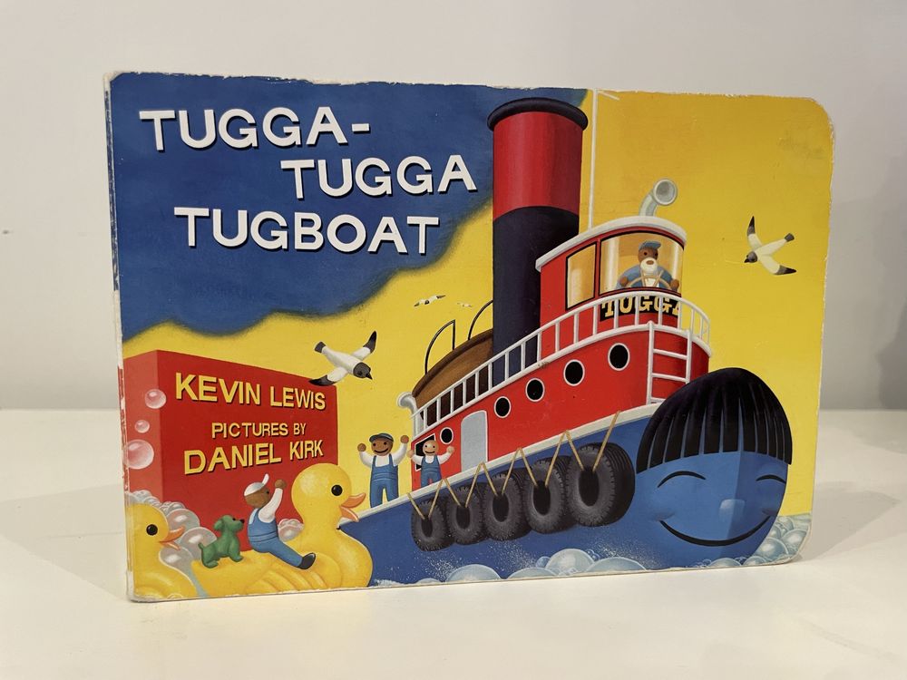 Książka dla dzieci w jezyku angielskim Tugga-Tugga Tugboat