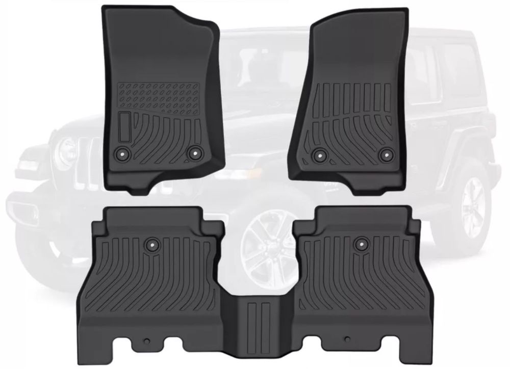 Коврики Jeep Wrangler JL 2018-24