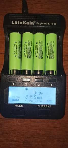 Аккумулятори 18650 Sanyo ,LG, Panasonic