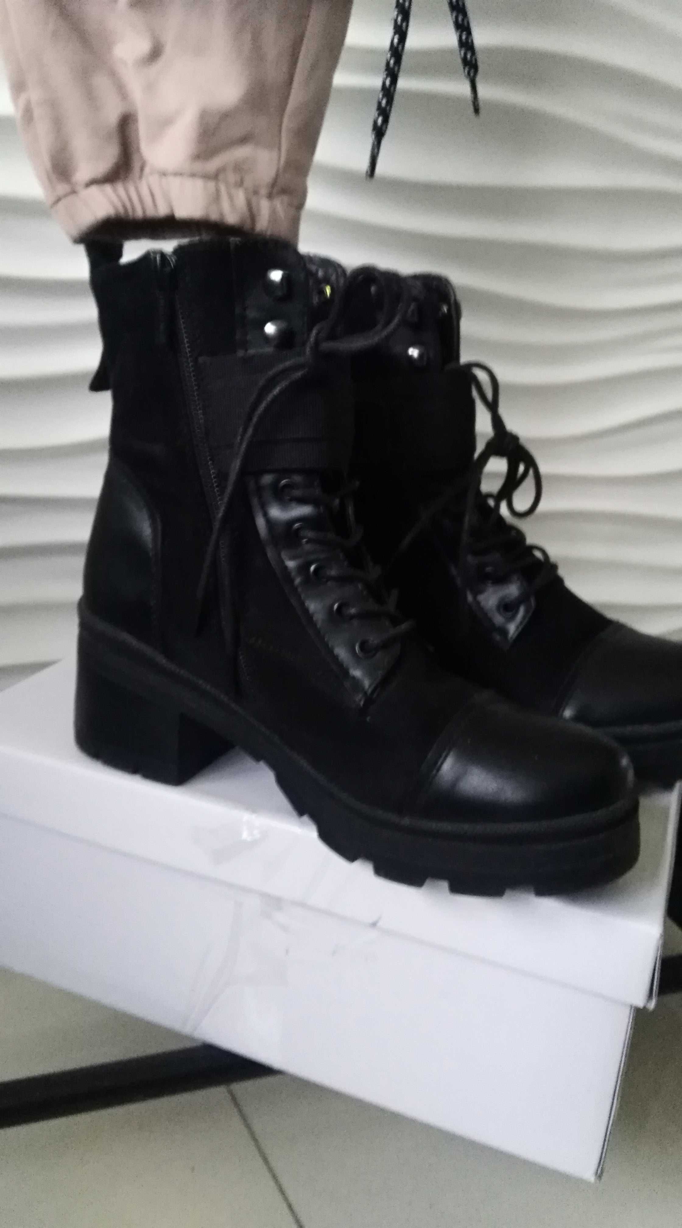 Buty damskie botki 39