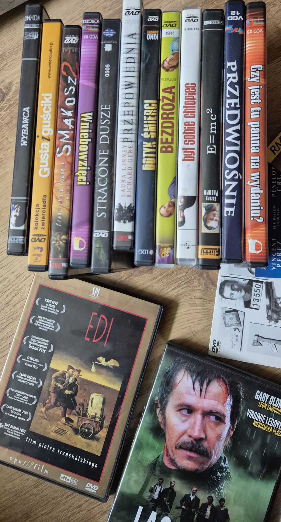 Zestaw filmów DVD