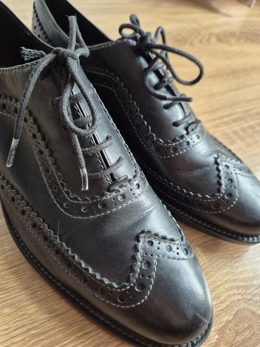 Damskie skórzane mokasyny Sally O'Hara, r. 40/41