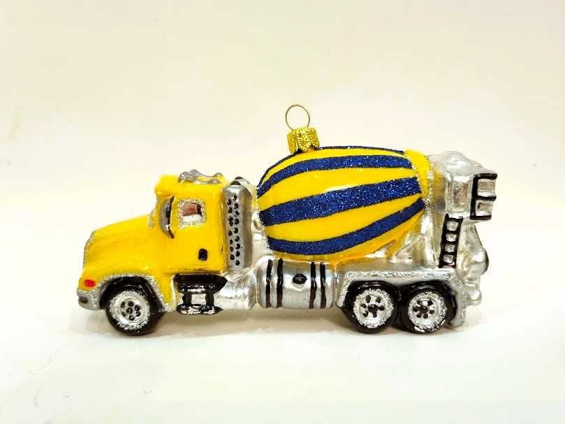 Betoniarka - szklana bombka choinkowa Made in Poland 19s73 bombkizebra