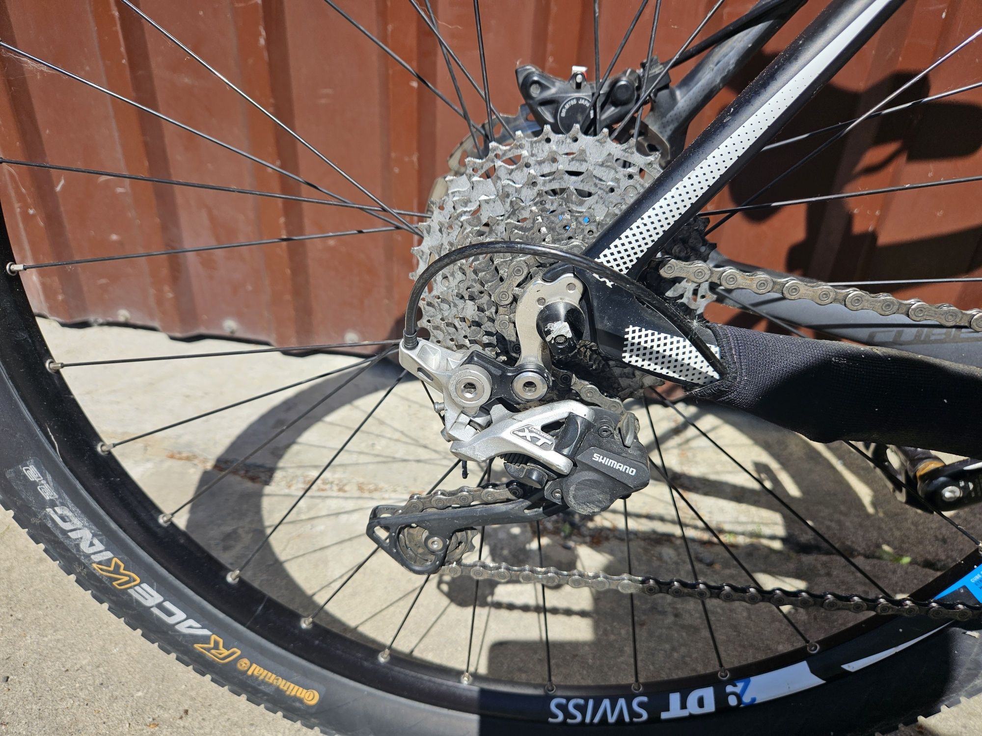 Rower MTB górski cube karbon reaction schimano xt  koła 29