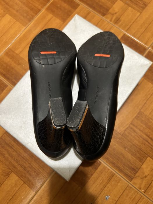 Sapatos 39 mulher classicos de pele Rockport usados 1 vez