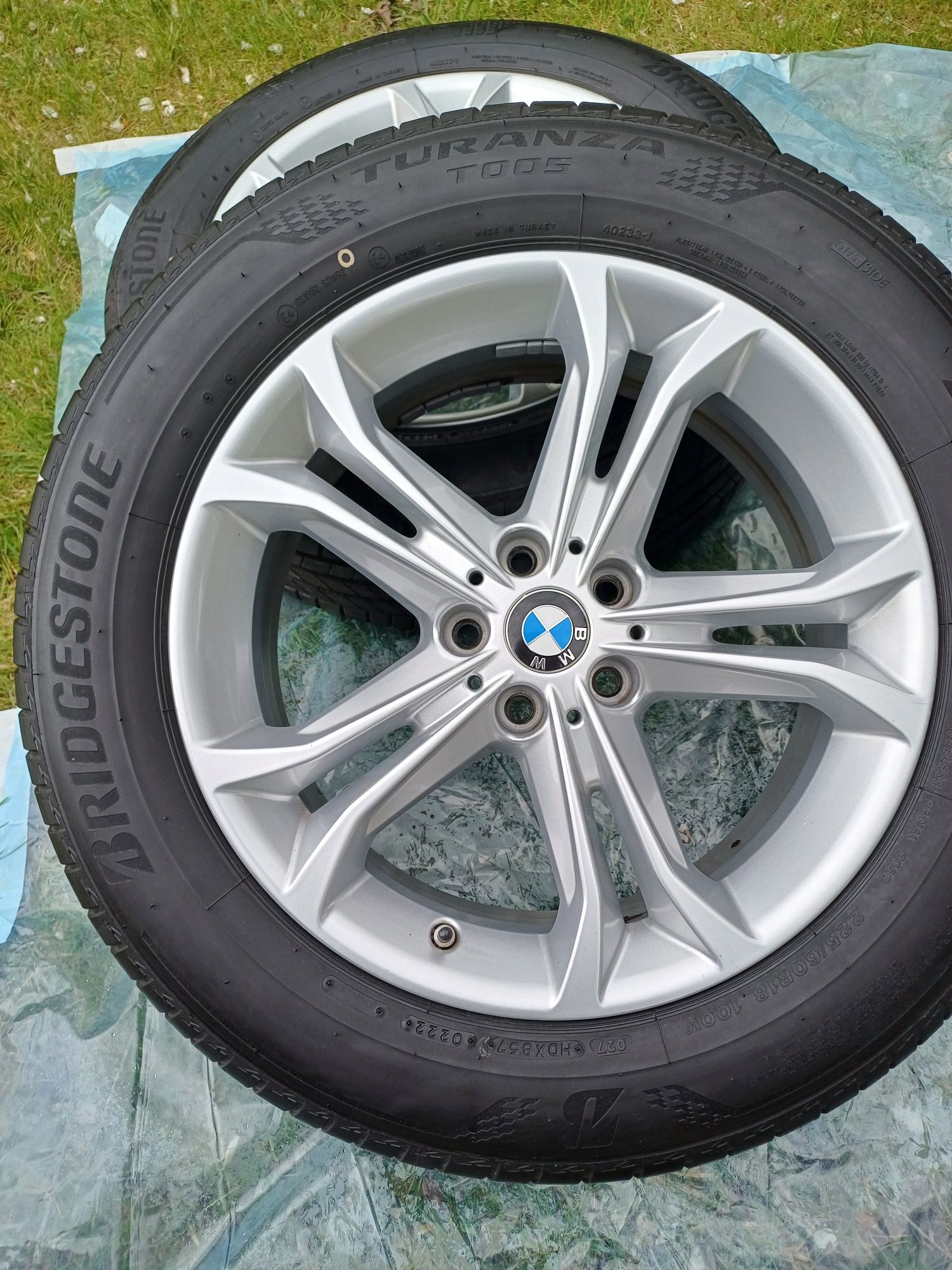 Felgi bmw z oponami Nowe 5x112