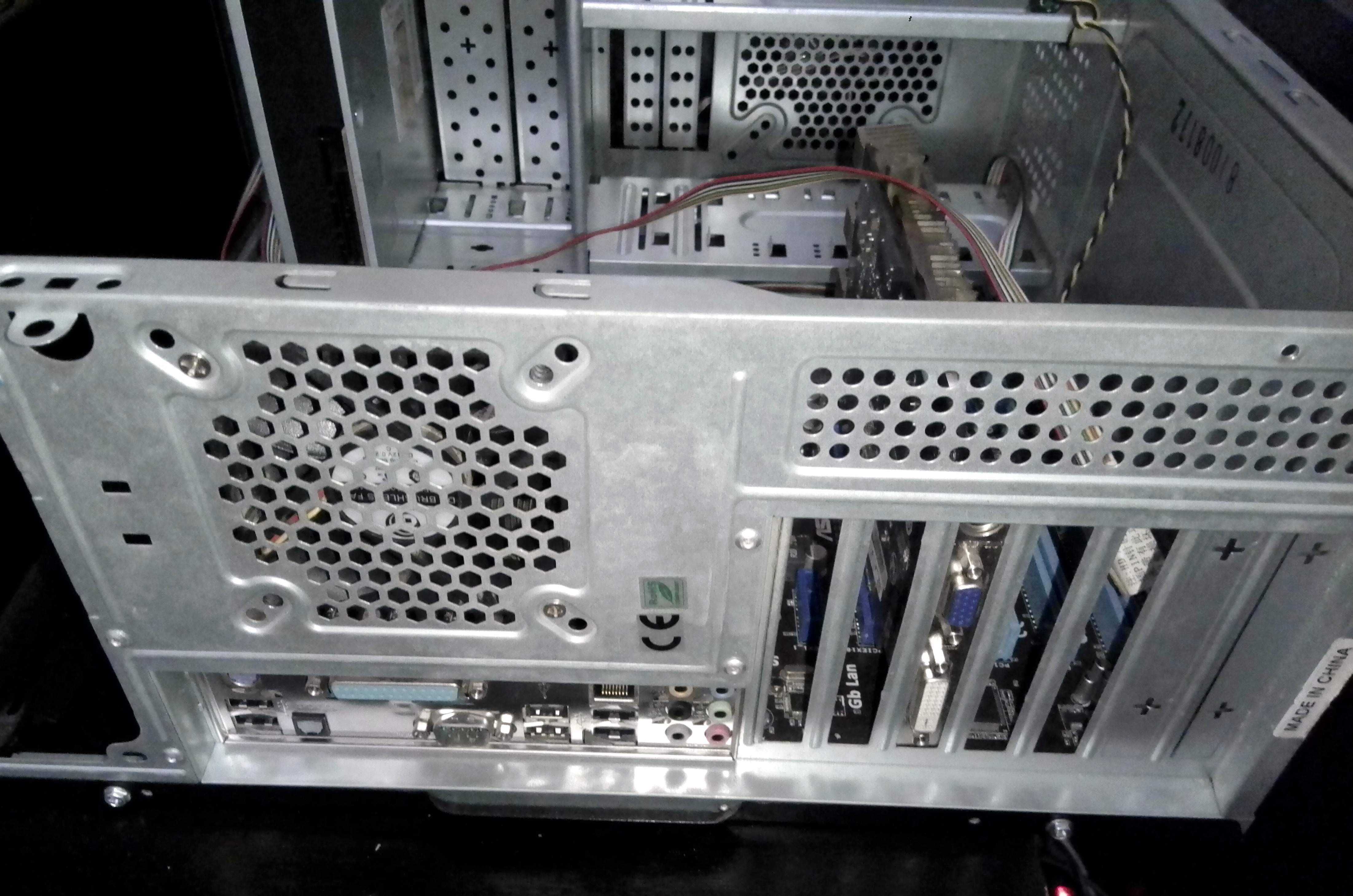 Корпус slim ПК компактный ITX для SFX без БП ATX midi tower с БП б/у